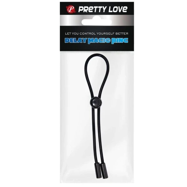 FOR HIM Pretty Love Cord-penisring en testikelstimulator