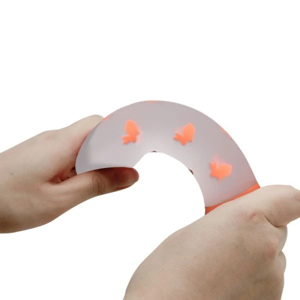 Pretty Love Magischer Nacht-Dildo mit Leuchtkernen orange