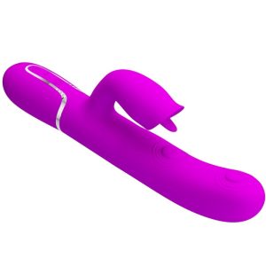 High Tech Pretty Love Konijnenvibrator met likfunctie Fuchsia High Tech Pretty Love Konijnenvibrator met likfunctie Fuchsia - Afbeelding 1