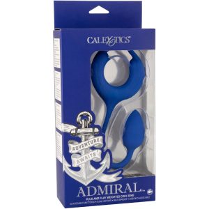 Calexotics Admiral Penisring met gewicht en vibratie, blauw Calexotics Admiral Penisring met gewicht en vibratie, blauw - Afbeelding 6