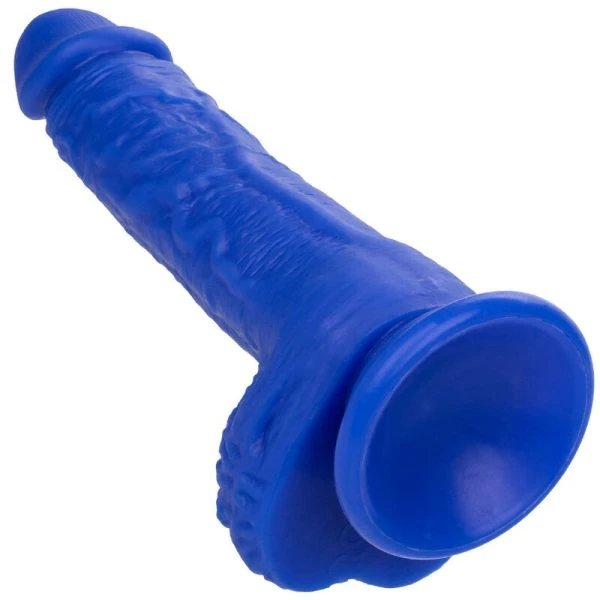 Calexotics Admiral Sailor Realistische Silicone Dildo Vibrator Blauw 19,75 cm