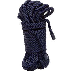 Calexotics Admiral Bondage-touw van nylon, 10 meter, blauw Calexotics Admiral Bondage-touw van nylon, 10 meter, blauw - Afbeelding 1