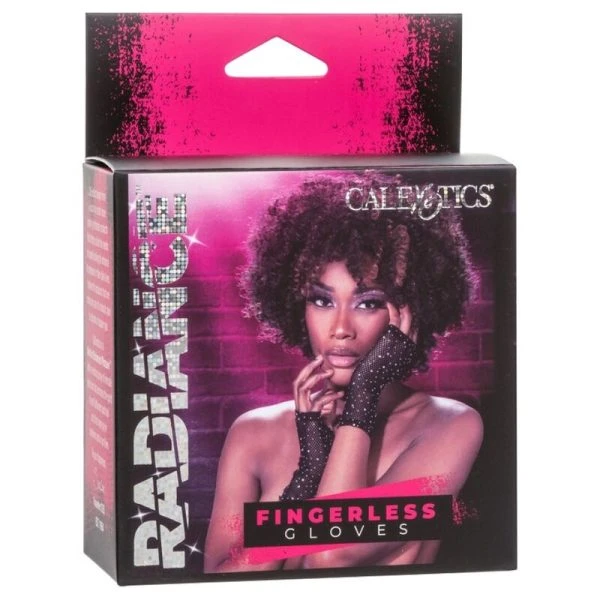 Calexotics Radiance Vingerloze Handschoenen met Stralende Stenen, Rijn Calexotics Radiance Vingerloze Handschoenen met Stralende Stenen, Rijn