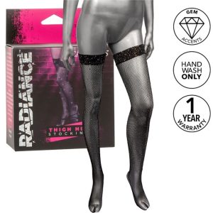 Calexotics Radiance Dijhoge Kousen met Strassdetails Calexotics Radiance Dijhoge Kousen met Strassdetails - Afbeelding 1