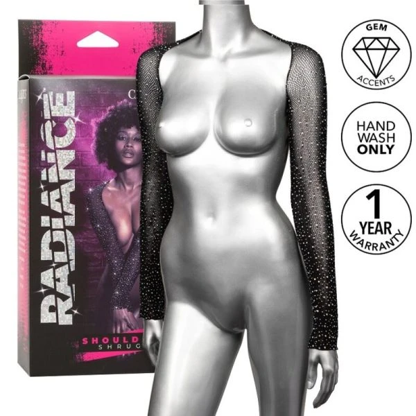 Calexotics Radiance Schulterzucker Bolero mit Strass Mesh