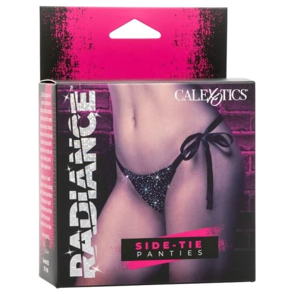 Calexotics Radiance Zijdelings Bindende Slip met Strass Mesh Calexotics Radiance Zijdelings Bindende Slip met Strass Mesh