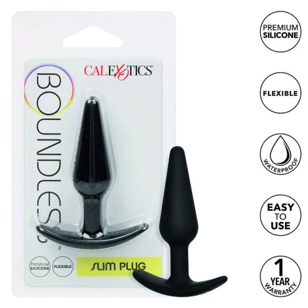img_166083_0860e25cf9a66b0812c286f38ad9d55f_1.jpg Calexotics Boundless Slim Plug Anaalplug van siliconen