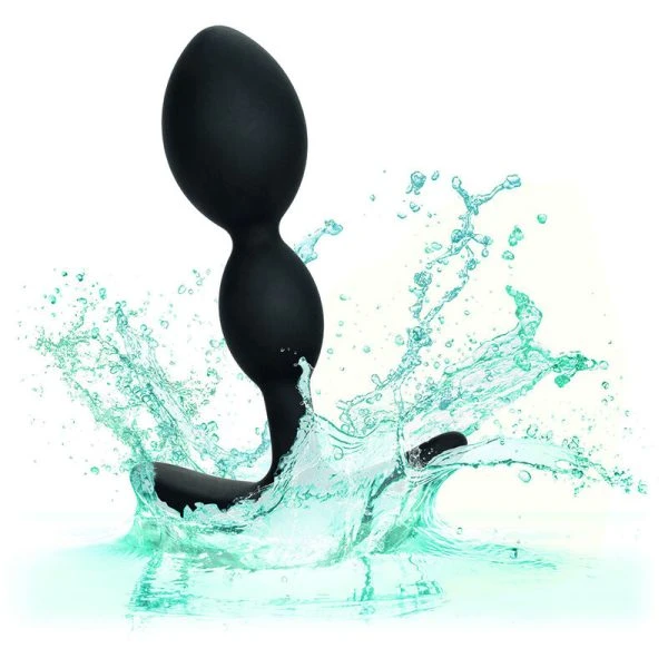 Calexotics Boundless 2X Anaalplug van siliconen, traanvormig