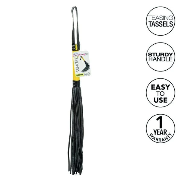Calexotics Boundless Flogger met veganistische leren kwastjes