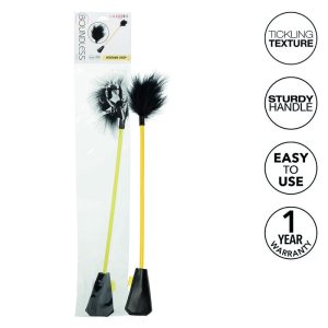 Calexotics Boundless Feather Crop Dubbele Zweep Veren-Kietelaar Calexotics Boundless Feather Crop Dubbele Zweep Veren-Kietelaar - Afbeelding 1