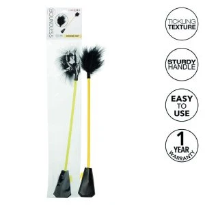 Calexotics Boundless Feather Crop Dual Whip Feather Tickler