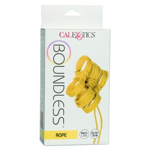 Calexotics Boundless Bondage-touw 10 meter geel Calexotics Boundless Bondage-touw 10 meter geel - Afbeelding 5