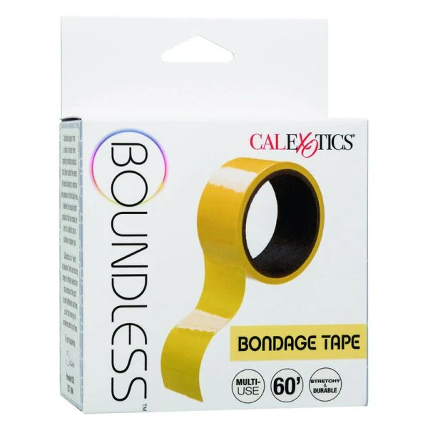 Calexotics Boundless Bondage Tape Geel – zelfklevende bondage tape