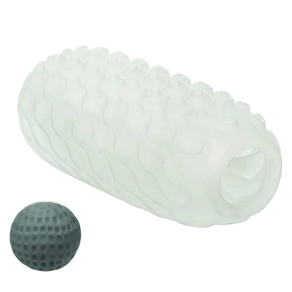 Calexotics Masturbator Boundless Reversible Squishy Ball Stroke Geel