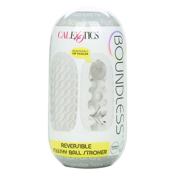 Calexotics Masturbator Boundless Reversible Squishy Ball Stroke Geel