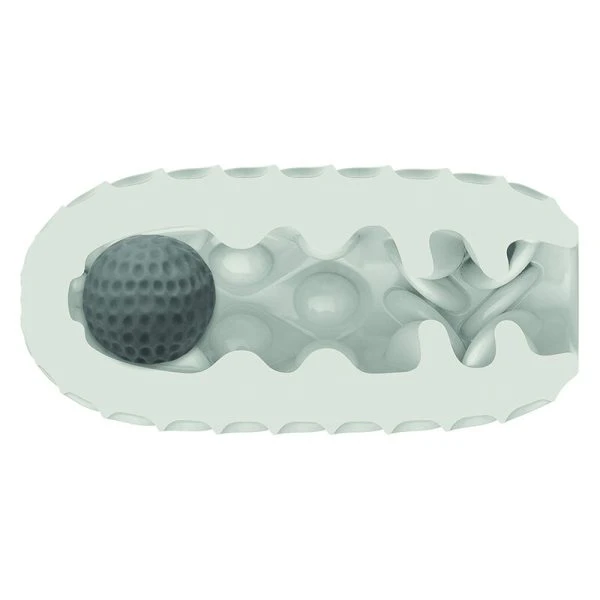 Calexotics Masturbator Boundless Reversible Squishy Ball Stroke Geel