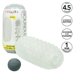 Calexotics Masturbator Boundless Reversible Squishy Ball Stroke Geel Calexotics Masturbator Boundless Reversible Squishy Ball Stroke Geel - Afbeelding 1