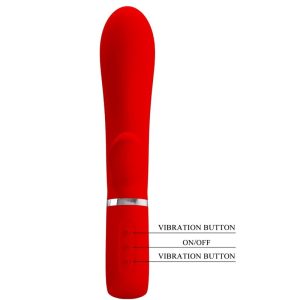 High Tech Pretty Love Thomas Multifunktions-G-Punkt-Vibrator rood High Tech Pretty Love Thomas Multifunktions-G-Punkt-Vibrator rood - Afbeelding 6