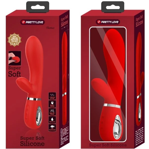 High Tech Pretty Love Thomas Multifunktions-G-Punkt-Vibrator rood High Tech Pretty Love Thomas Multifunktions-G-Punkt-Vibrator rood