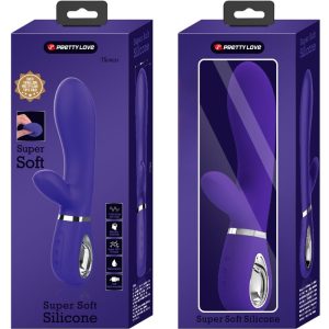 High Tech Pretty Love Thomas Multifunctionele G-Punt Vibrator met Konijnenstimulator paars High Tech Pretty Love Thomas Multifunctionele G-Punt Vibrator met Konijnenstimulator paars - Afbeelding 9