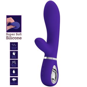 High Tech Pretty Love Thomas Multifunctionele G-Punt Vibrator met Konijnenstimulator paars High Tech Pretty Love Thomas Multifunctionele G-Punt Vibrator met Konijnenstimulator paars - Afbeelding 7