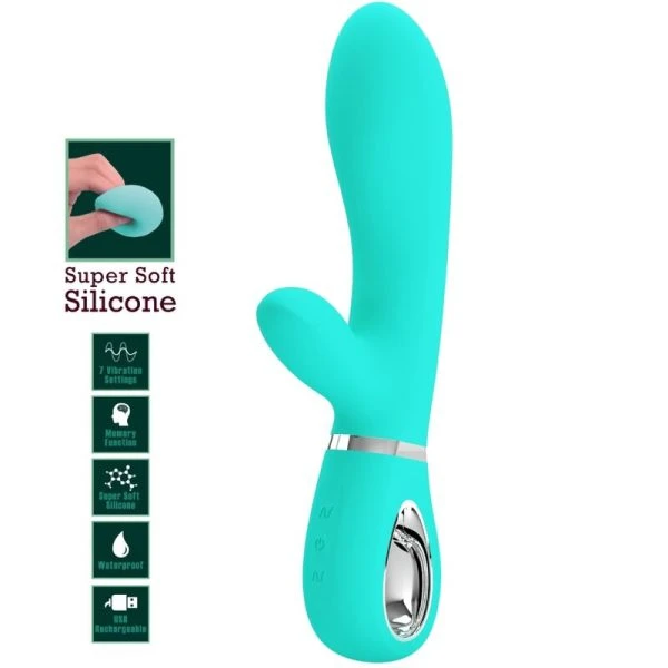 High Tech Pretty Love Thomas G-Punkt Vibrator mit Klitorisstimulator, lila