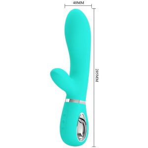 High Tech Pretty Love Thomas G-Punkt Vibrator mit Klitorisstimulator, lila High Tech Pretty Love Thomas G-Punkt Vibrator mit Klitorisstimulator, lila – Bild 5