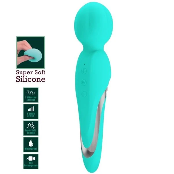 High Tech Pretty Love Walter Vibrator Stab Aqua Groen