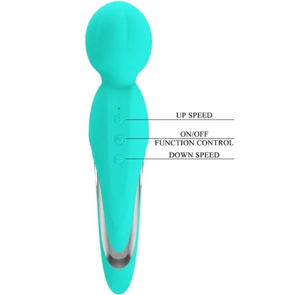 High Tech Pretty Love Walter Vibrator Stab Aqua Groen