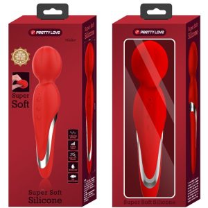 High Tech Pretty Love Walter Vibrator-Stab aus Silikon rot High Tech Pretty Love Walter Vibrator-Stab aus Silikon rot - Afbeelding 9
