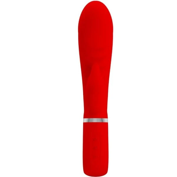 High Tech Pretty Love Prescott G-Punt-Vibrator met Clitorisstimulator rood