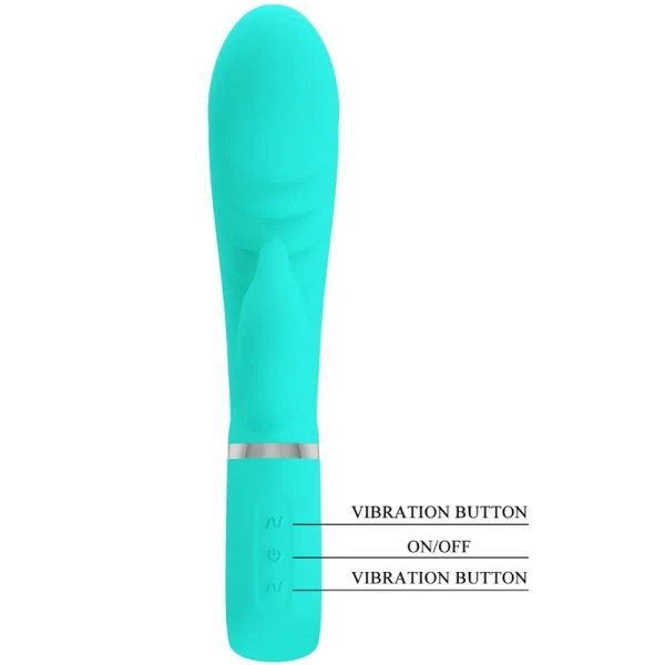 High Tech Pretty Love Prescott G-Punt Vibrator Aqua Green