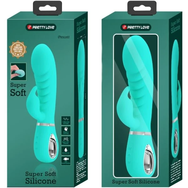 High Tech Pretty Love Prescott G-Punt Vibrator Aqua Green