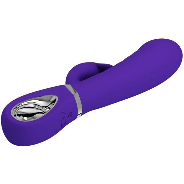 High Tech Pretty Love Prescott G-Punt-Vibrator met Clitorisstimulator paars