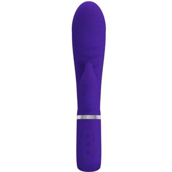 High Tech Pretty Love Prescott G-Punt-Vibrator met Clitorisstimulator paars