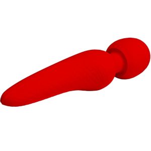 High Tech Pretty Love Meredith Massager met 12 vibratiestanden rood High Tech Pretty Love Meredith Massager met 12 vibratiestanden rood - Afbeelding 4