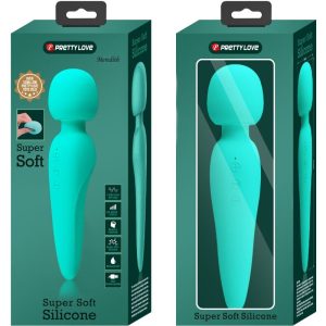High Tech Pretty Love Meredith Massager met 12 vibratiestanden, aquagroen High Tech Pretty Love Meredith Massager met 12 vibratiestanden, aquagroen - Afbeelding 9