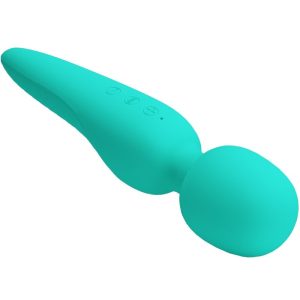 High Tech Pretty Love Meredith Massager met 12 vibratiestanden, aquagroen High Tech Pretty Love Meredith Massager met 12 vibratiestanden, aquagroen - Afbeelding 5