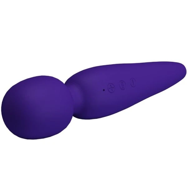 High Tech Pretty Love Meredith Massager met 12 vibratiestanden Paars High Tech Pretty Love Meredith Massager met 12 vibratiestanden Paars