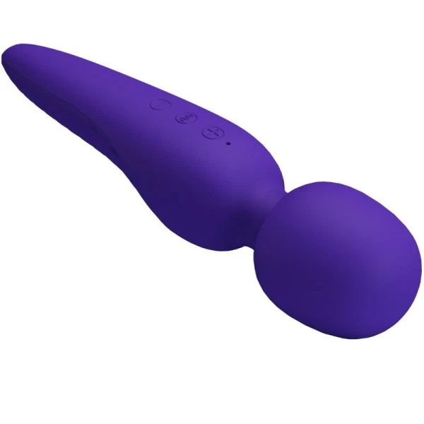 High Tech Pretty Love Meredith Massager met 12 vibratiestanden Paars High Tech Pretty Love Meredith Massager met 12 vibratiestanden Paars