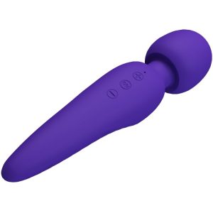 High Tech Pretty Love Meredith Massager met 12 vibratiestanden Paars High Tech Pretty Love Meredith Massager met 12 vibratiestanden Paars - Afbeelding 2