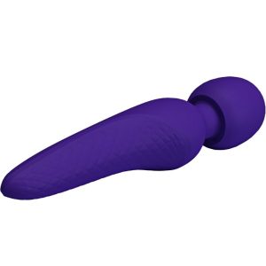 High Tech Pretty Love Meredith Massager met 12 vibratiestanden Paars High Tech Pretty Love Meredith Massager met 12 vibratiestanden Paars - Afbeelding 4