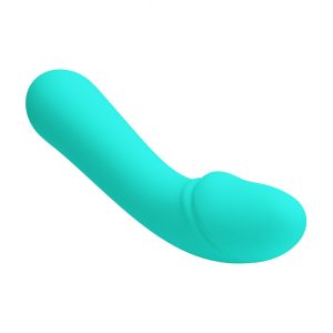FUN Toys Pretty Love Cetus G-Punt Vibrator van Silicone, Aquagroen FUN Toys Pretty Love Cetus G-Punt Vibrator van Silicone, Aquagroen - Afbeelding 3