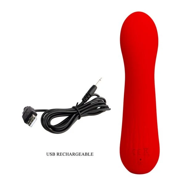 FUN Toys Pretty Love Faun G-Punt Vibrator van silicone rood