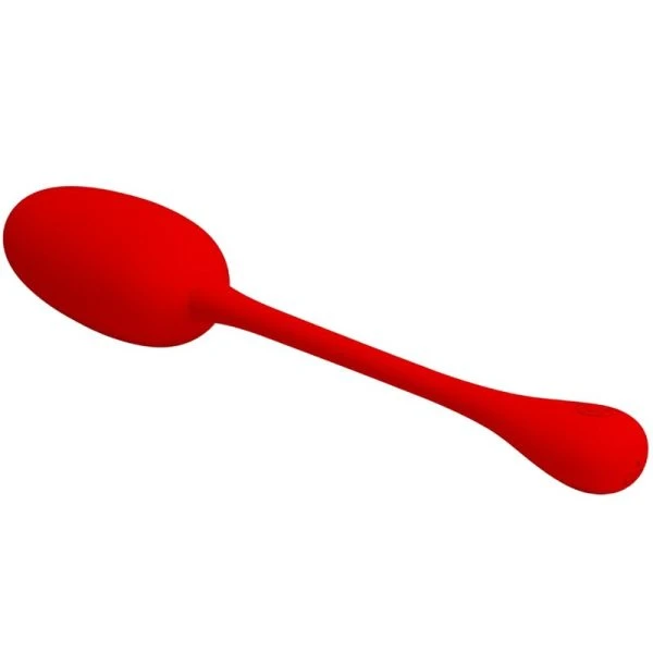 FUN Toys Pretty Love Knucker RED oplaadbaar vibratie-ei van siliconen