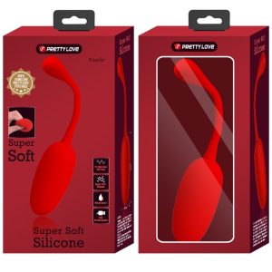 FUN Toys Pretty Love Knucker RED oplaadbaar vibratie-ei van siliconen FUN Toys Pretty Love Knucker RED oplaadbaar vibratie-ei van siliconen - Afbeelding 9