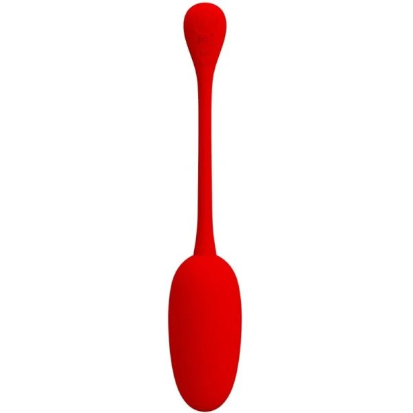 FUN Toys Pretty Love Knucker RED oplaadbaar vibratie-ei van siliconen