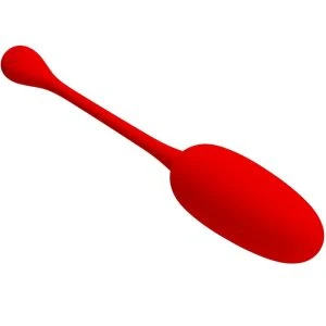 FUN Toys Pretty Love Knucker RED oplaadbaar vibratie-ei van siliconen