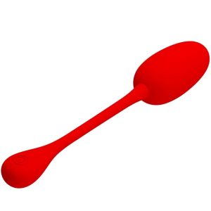 FUN Toys Pretty Love Knucker RED oplaadbaar vibratie-ei van siliconen FUN Toys Pretty Love Knucker RED oplaadbaar vibratie-ei van siliconen - Afbeelding 2