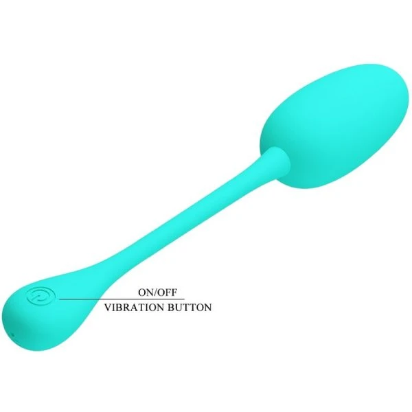FUN Toys Pretty Love Knucker Water Green wiederaufladbares Vibrations-Ei grün